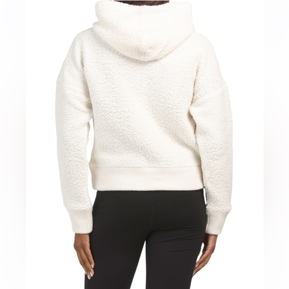 The North Face | NWT Wool Blend Lightweight Sherpa Hoodie - Picture 2 of 14